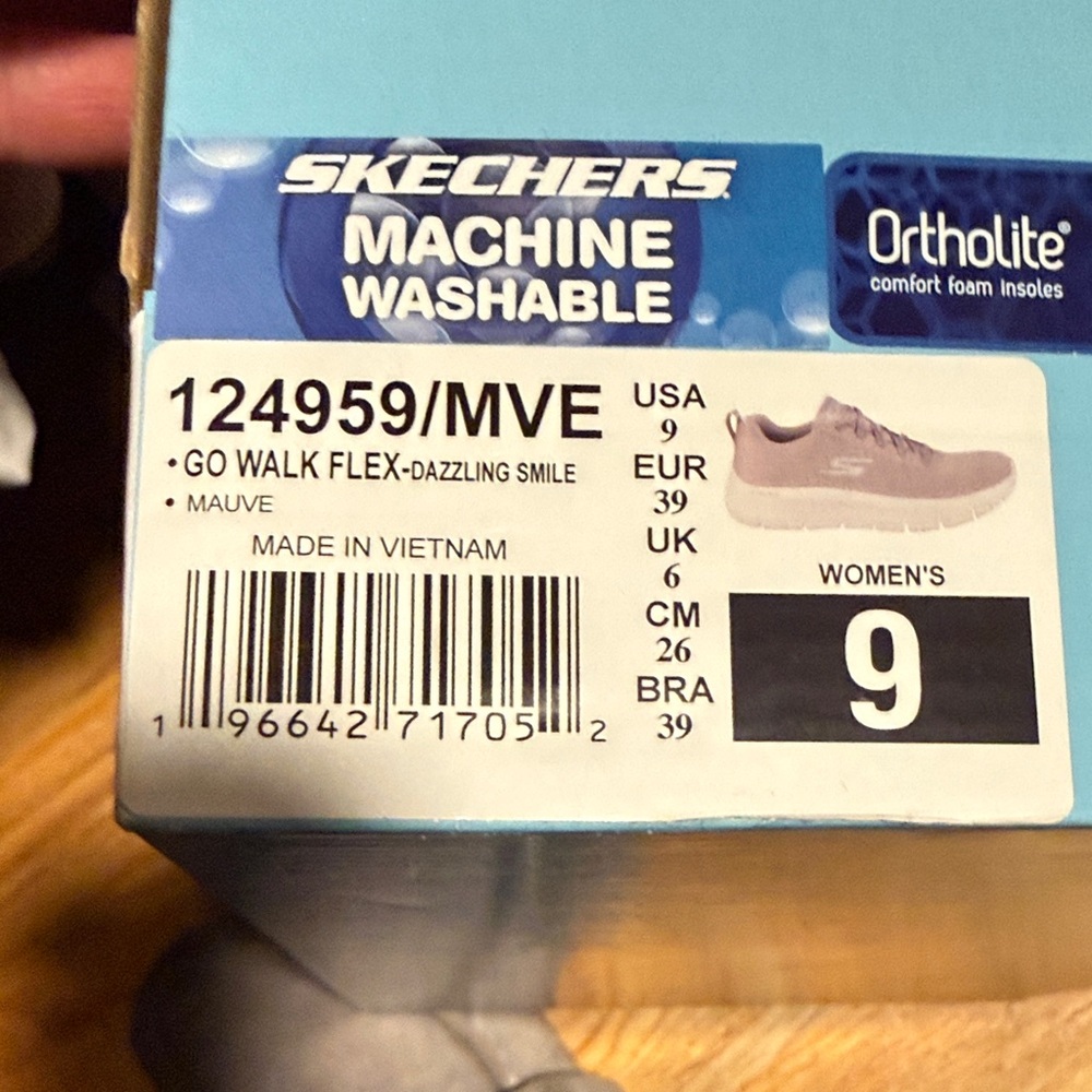 New! Skechers Mauve Go Walk Flex Sneakers